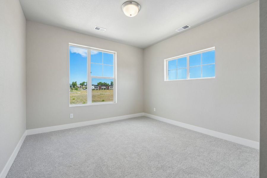 Representative unfurnished interior of a home built from the The Telluride by Landmark Homes in Wilder at Timnath Ranch, Timnath (Image 18).
