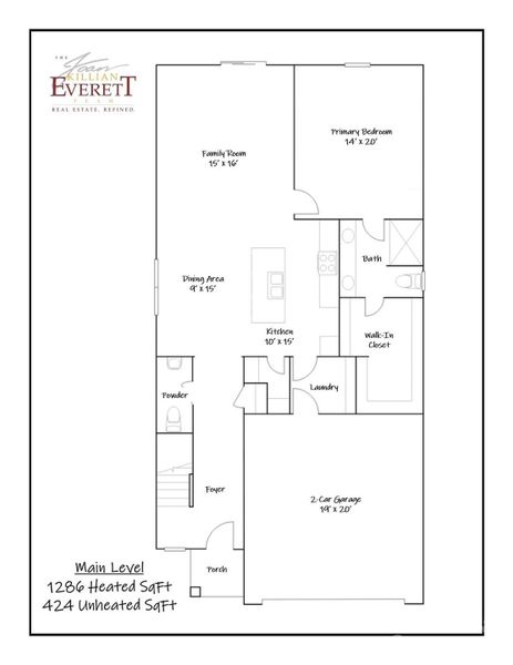 Floor Plan Main Level Floor Plan Main Level