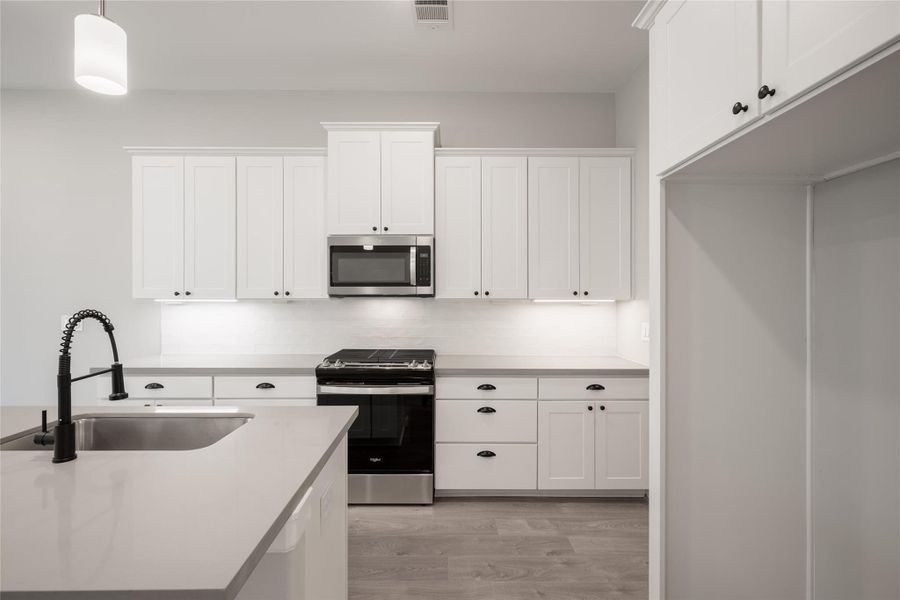 Furnished interior view inside a new home in , Houston (Image 18). Furnished interior view inside a new home in , Houston (Image 18).