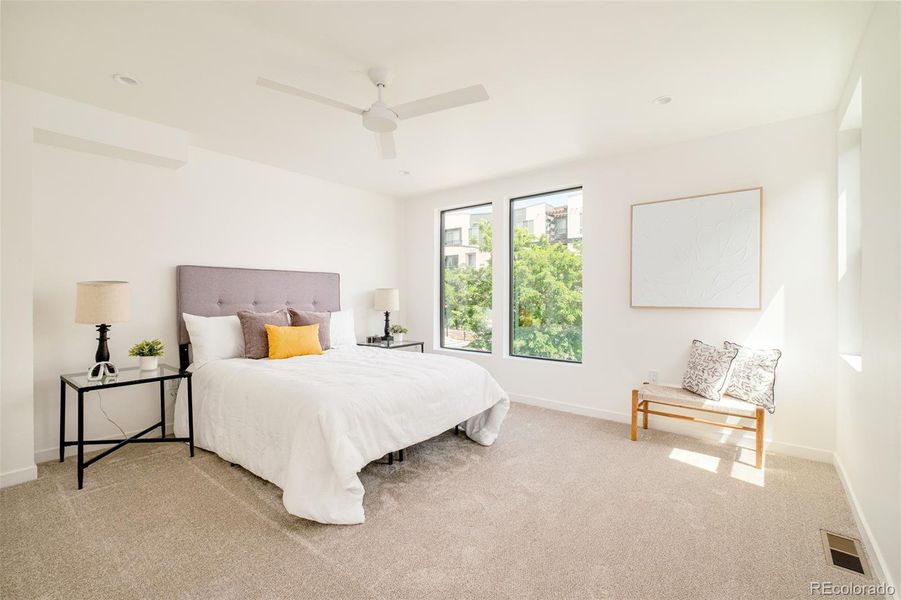 Furnished interior view inside a new home in , Denver (Image 8).