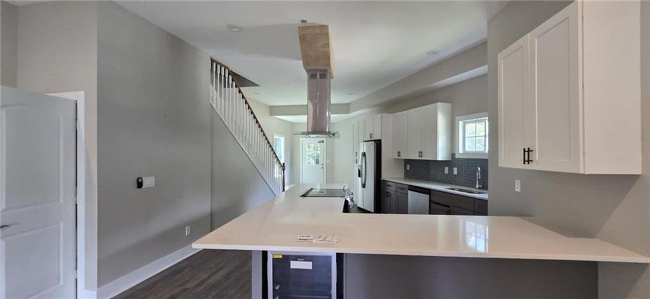 Furnished interior view inside a new home in , Atlanta (Image 15).