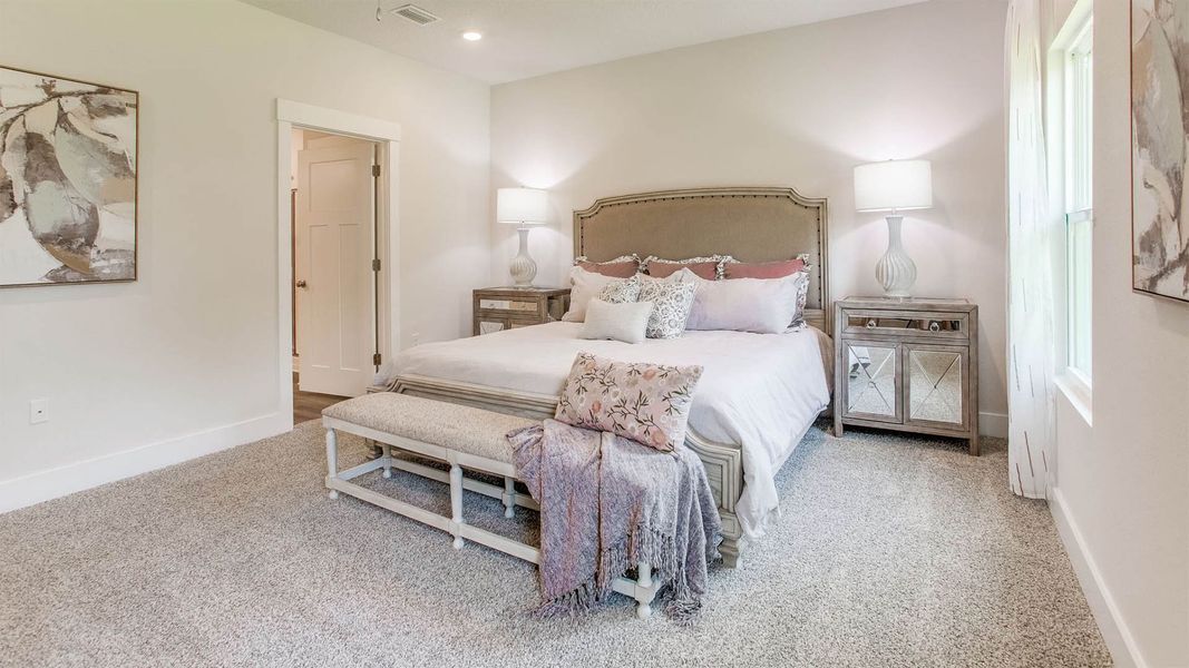Furnished interior view inside a new home in Hodges Bayou Plantation, Panama City (Image 20).