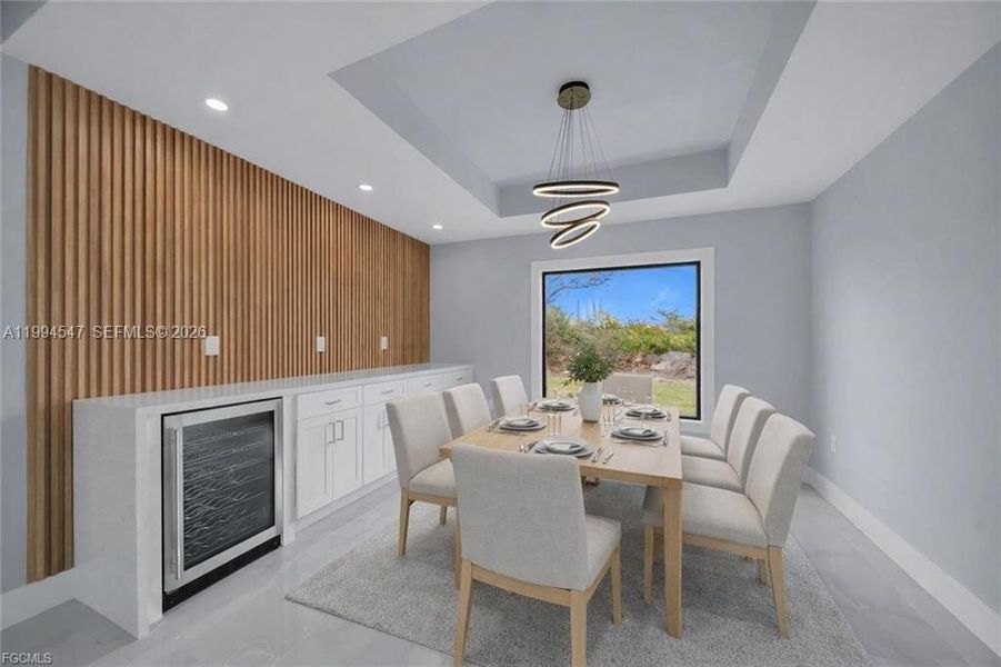 Furnished interior view inside a new home in , Lehigh Acres (Image 8).