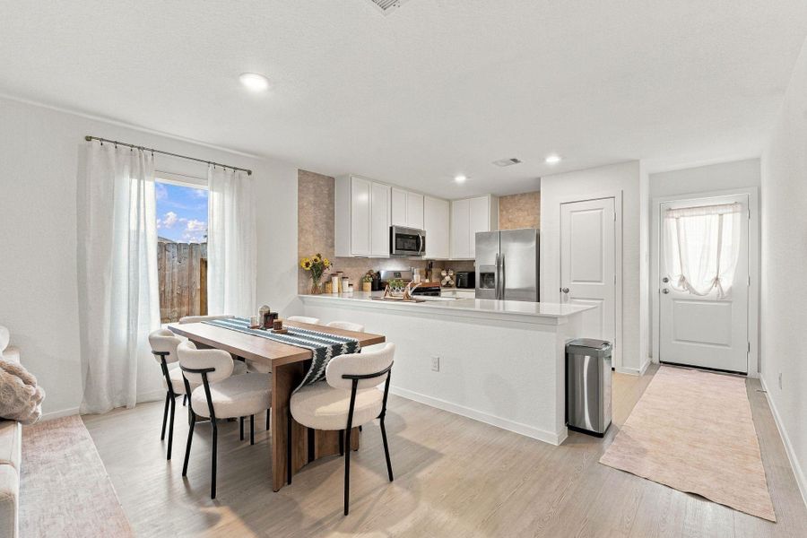 Modern but cozy place that feels like home