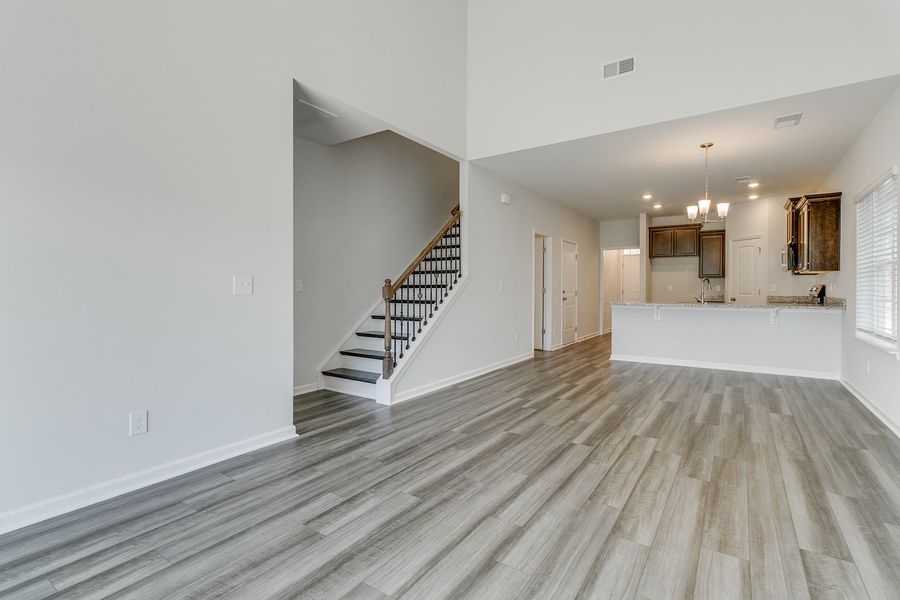 Spacious, unfurnished interior of a new home in The Falls, Blythewood (Image 22).