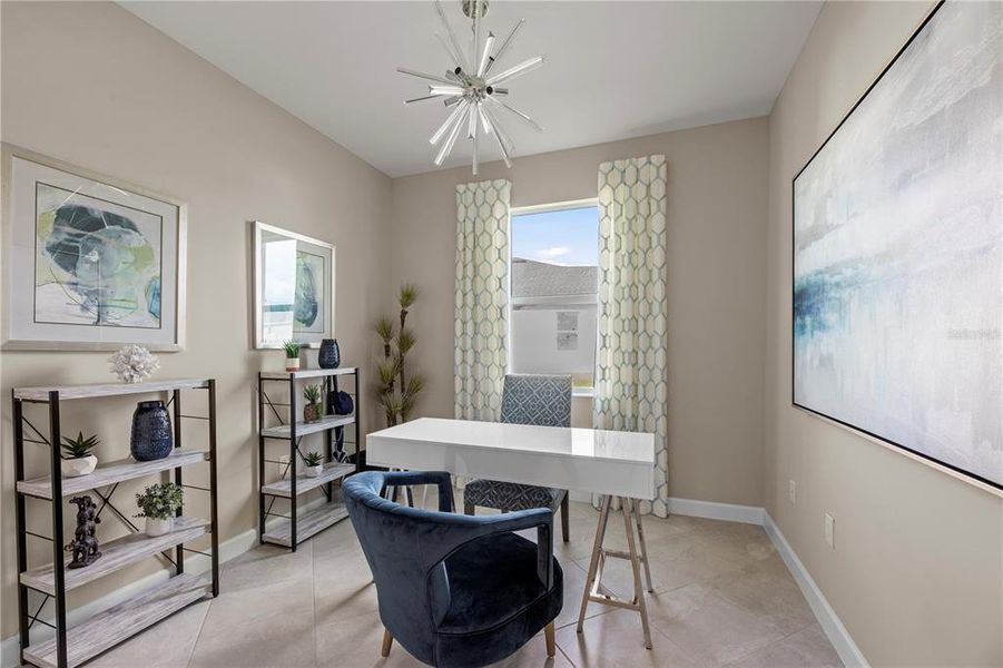 Furnished interior view inside a new home in Lennar at Turnleaf, Punta Gorda (Image 20).