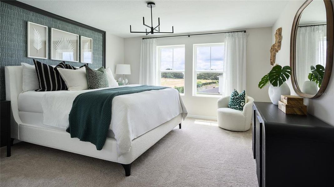 Furnished interior view inside a new home in Villa Mar, Winter Haven (Image 4).