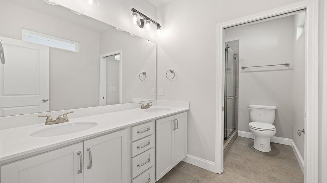 Furnished interior view inside a new home in Sunset Summits, Spartanburg (Image 6).