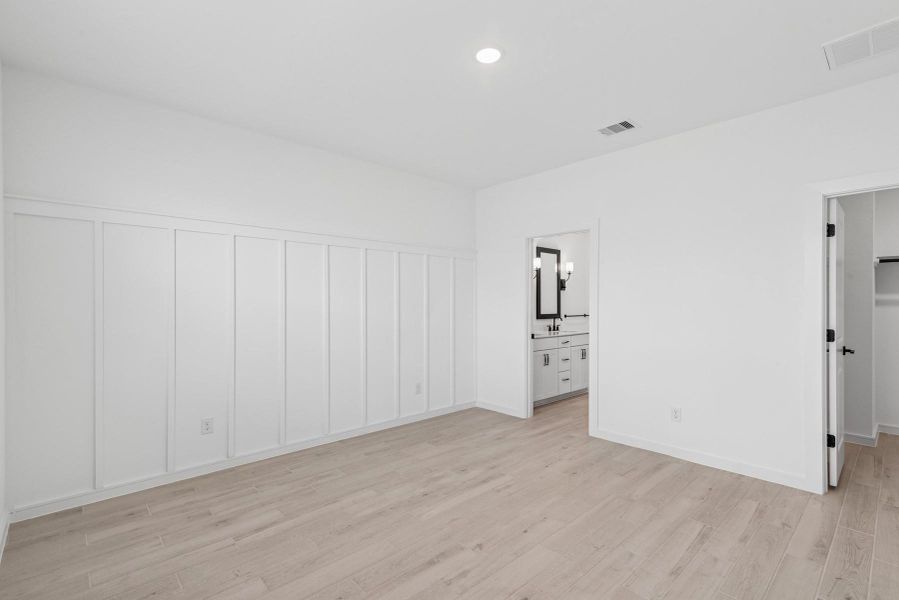 Secluded primary suite Secluded primary suite