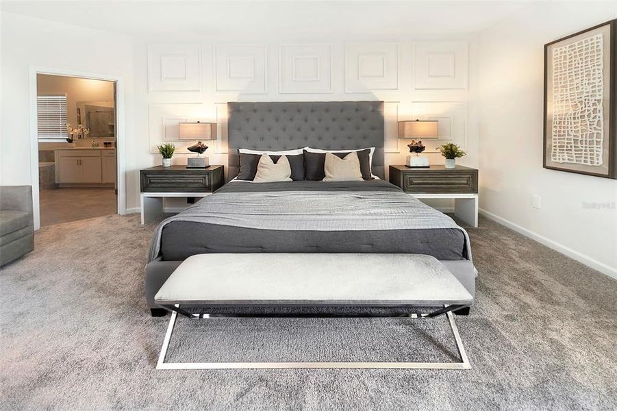 Furnished interior view inside a new home in , Clermont (Image 7).