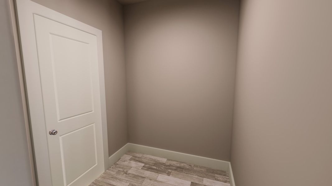 Representative unfurnished interior of a home built from the Dylan by Tri Pointe Homes in Somerset Park, Rockwall (Image 20).