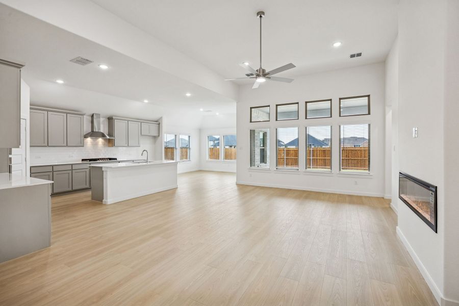 Open Floor Plan in the Gilmour II home plan by Trophy Signature Homes – REPRESENTATIVE PHOTO (sterling)