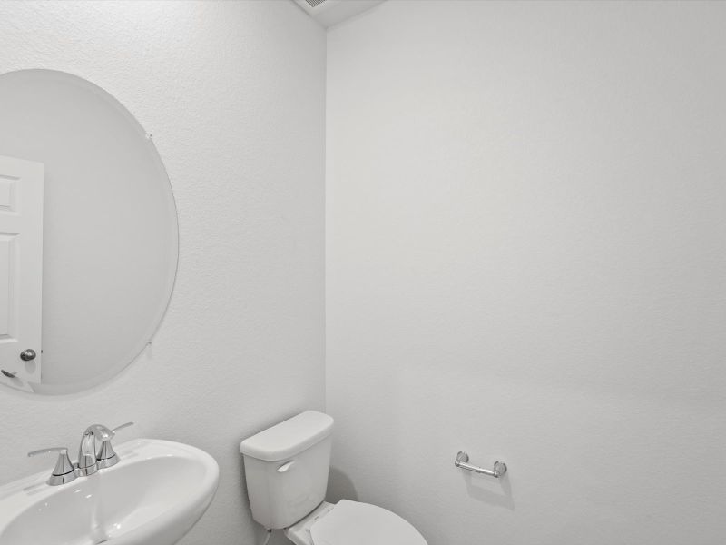 Furnished interior view inside a new home in Paint Brush Hills, Peyton (Image 5).