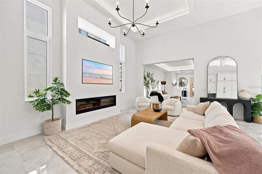 Furnished interior view inside a new home in , Bradenton (Image 5). Furnished interior view inside a new home in , Bradenton (Image 5).