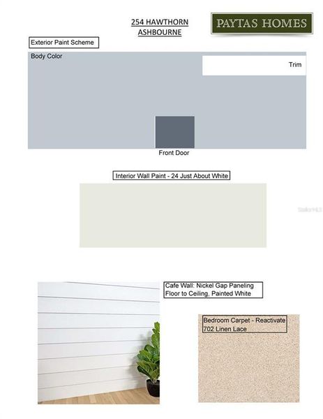 Sample of building materials used in homes in , Palm Coast (Image 2).