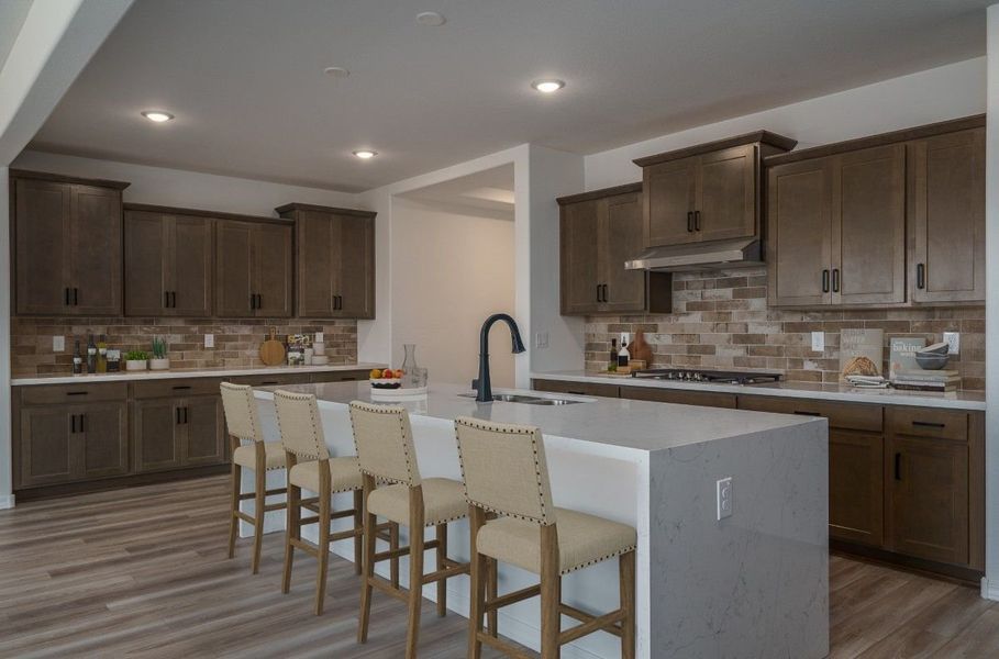 Representative furnished interior of a home built from the Willow by William Ryan Homes in Alta Vida at Westpark, Buckeye (Image 21).