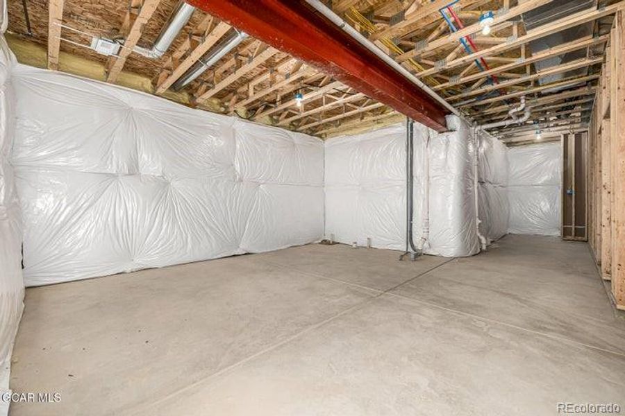 In-progress construction of a new home in , Tabernash, CO (Image 38).