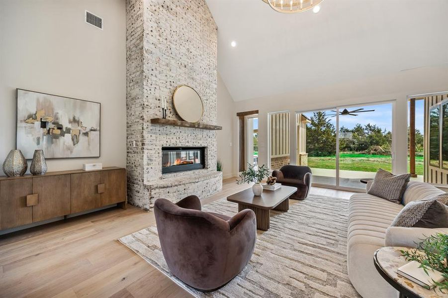 Furnished interior view inside a new home in , Caddo Mills (Image 6).