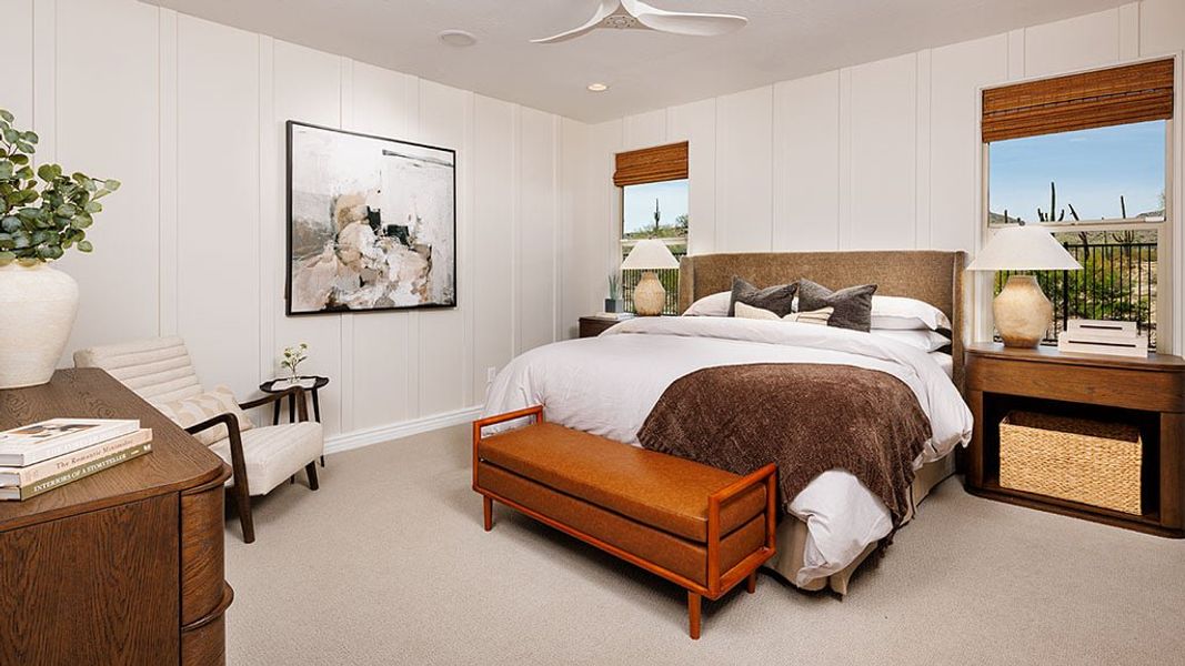 Representative furnished interior of a home built from the Regal by Taylor Morrison in Ladera Trails, Peoria (Image 11).