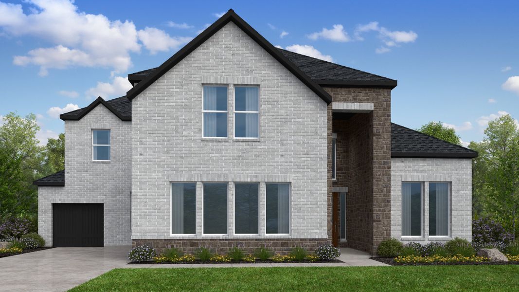 Representative exterior photo of a completed home built from the Concerto by Taylor Morrison in The Ranch at Uptown Celina 70s, Celina, TX (Image 5).
