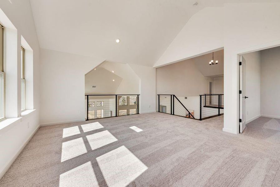Spacious, unfurnished interior of a new home in Chatham Reserve, Providence Village (Image 28).