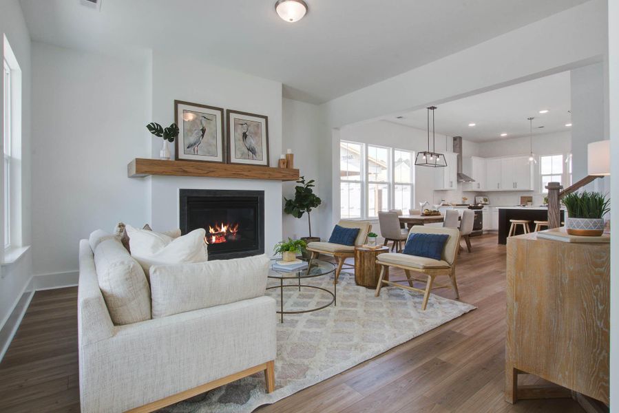 Furnished interior view inside a new home in Midtown at Nexton, Summerville (Image 8). Furnished interior view inside a new home in Midtown at Nexton, Summerville (Image 8).