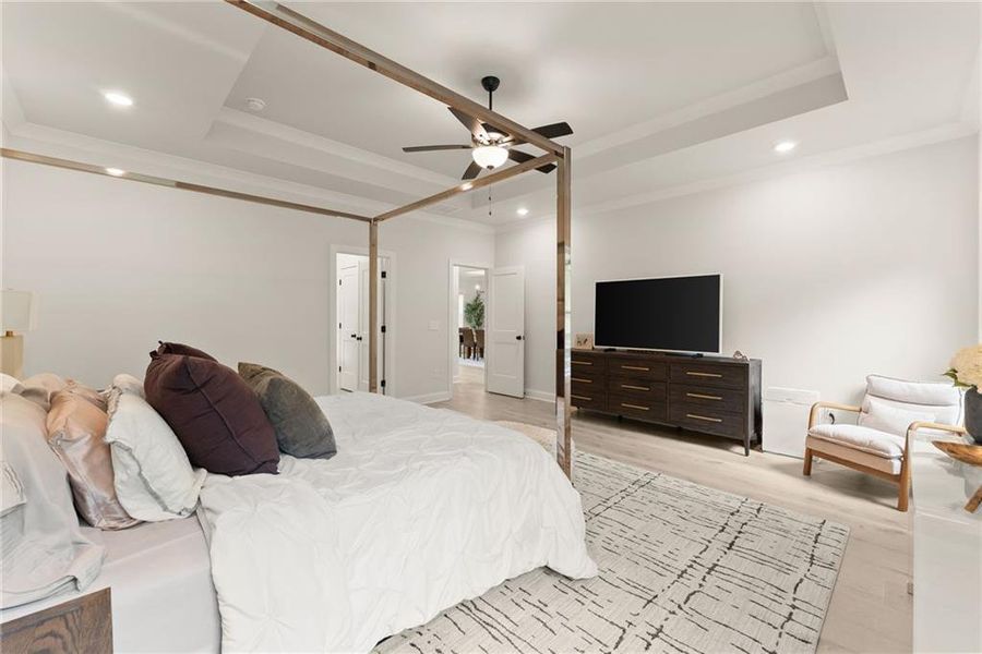 Furnished interior view inside a new home in Woodland Hills, Loganville (Image 20). Furnished interior view inside a new home in Woodland Hills, Loganville (Image 20).