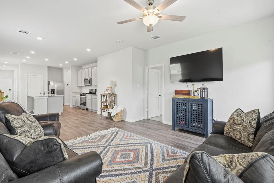 Furnished interior view inside a new home in The Villages at Westpointe, Dayton (Image 9).