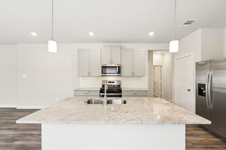 Photo is not of the actual home but is an inspirational photo of builder’s model home and may depict options, furnishings, and/or decorator features that are not included.