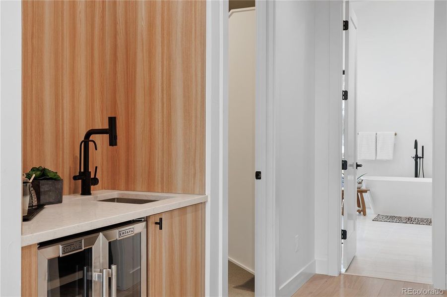 Furnished interior view inside a new home in , Denver (Image 39).