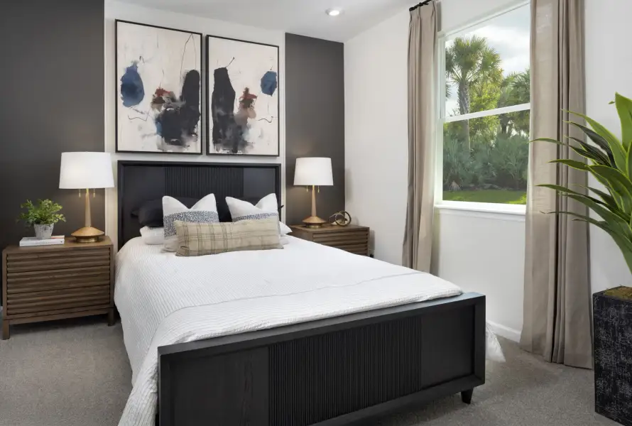 Furnished interior view inside a new home in RiverTown, St. Johns (Image 12).