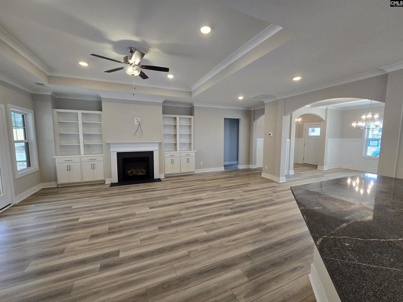 Spacious, unfurnished interior of a new home in Collins Cove, Chapin (Image 22). Spacious, unfurnished interior of a new home in Collins Cove, Chapin (Image 22).