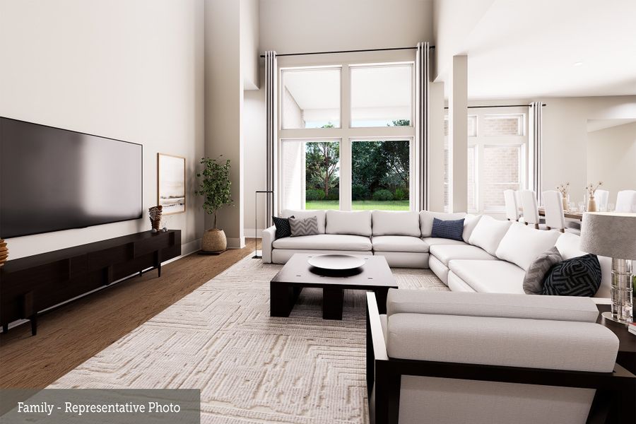 The Cosgrove - Family Room The Cosgrove - Family Room