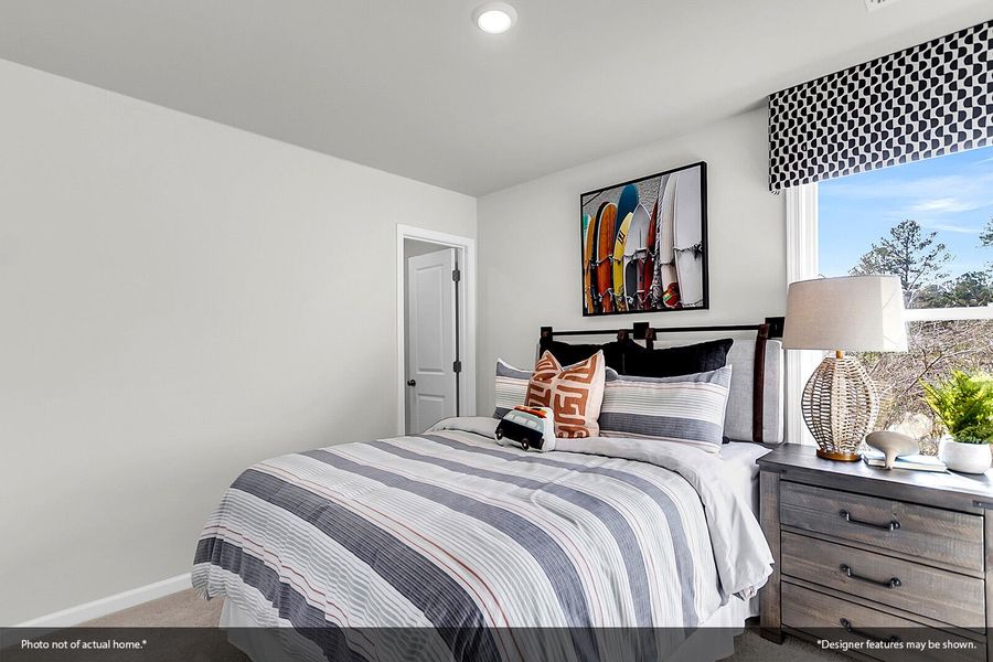Furnished interior view inside a new home in Central Creek, Goose Creek (Image 16).
