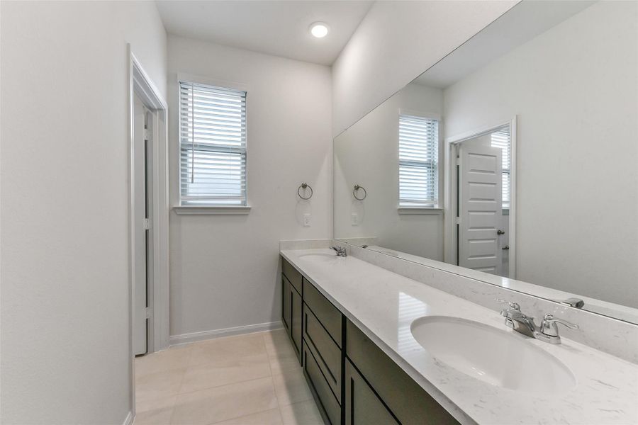 Furnished interior view inside a new home in Anderson Lakes, Houston (Image 7).