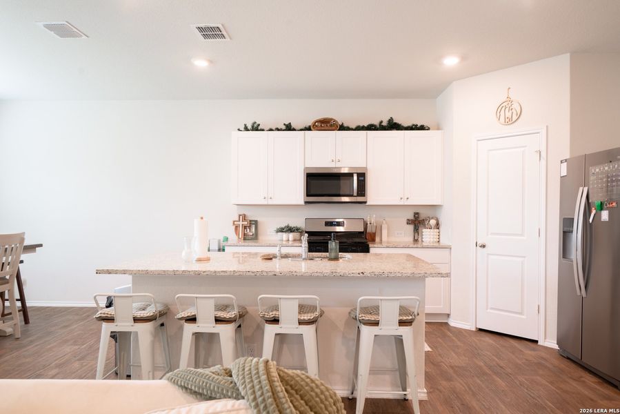 Furnished interior view inside a new home in , Floresville (Image 13).