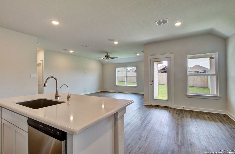 Furnished interior view inside a new home in Westridge - Premier, San Antonio (Image 7). Furnished interior view inside a new home in Westridge - Premier, San Antonio (Image 7).