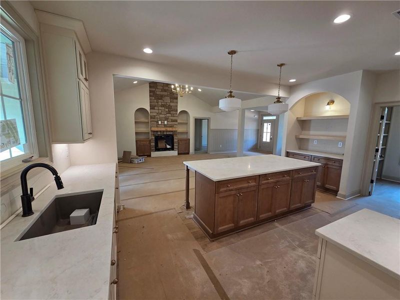 In-progress construction of a new home in , Acworth, GA (Image 14). In-progress construction of a new home in , Acworth, GA (Image 14).