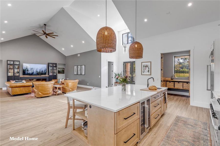 Furnished interior view inside a new home in , Deland (Image 15). Furnished interior view inside a new home in , Deland (Image 15).