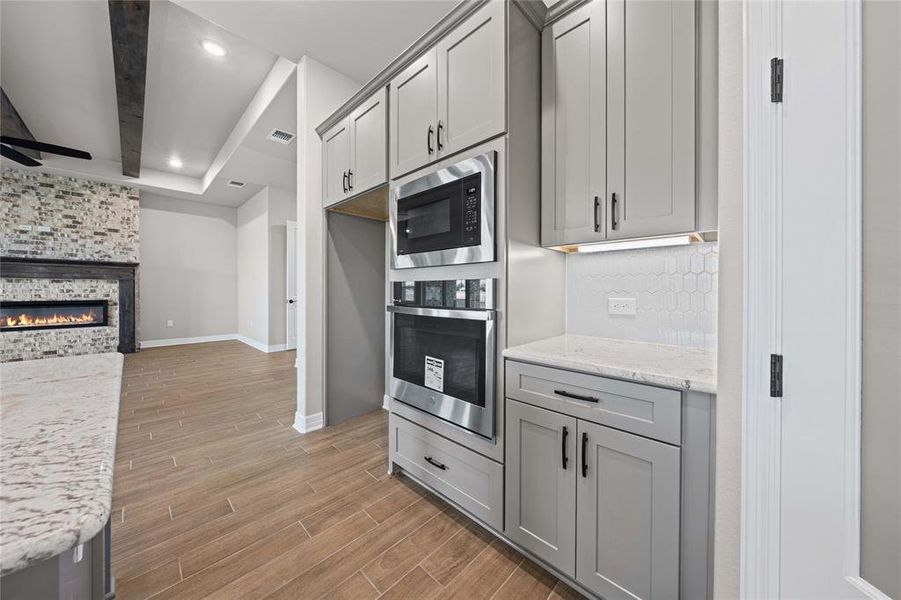 Furnished interior view inside a new home in , Troy (Image 11).