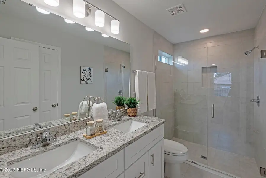 Furnished interior view inside a new home in , Jacksonville (Image 9).