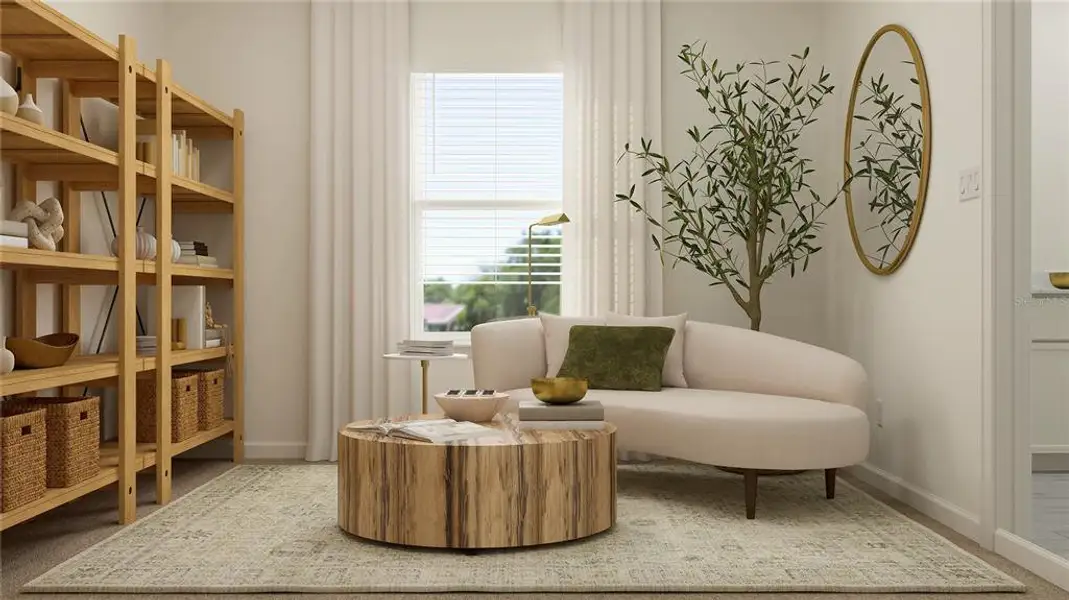 Furnished interior view inside a new home in Trailhead Landing, Alachua (Image 4).