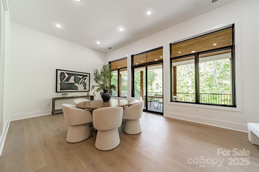 Furnished interior view inside a new home in , Denver (Image 32).