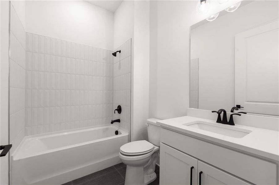 Furnished interior view inside a new home in , Kennesaw (Image 10).