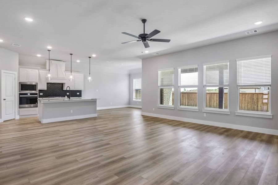 Representative furnished interior of a home built from the The Teton by Lillian Custom Homes in Polo Ridge, Heath (Image 11).
