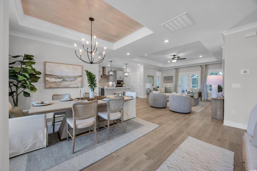 Furnished interior view inside a new home in Westwood Reserve, Conway (Image 6).
