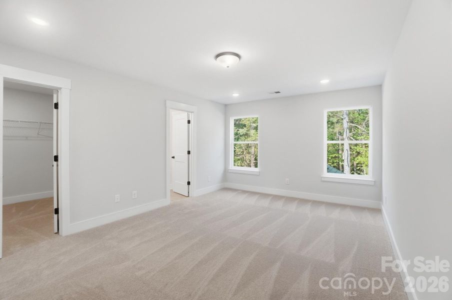 Spacious, unfurnished interior of a new home in Blythe Mill Townhomes, Waxhaw (Image 45). Spacious, unfurnished interior of a new home in Blythe Mill Townhomes, Waxhaw (Image 45).