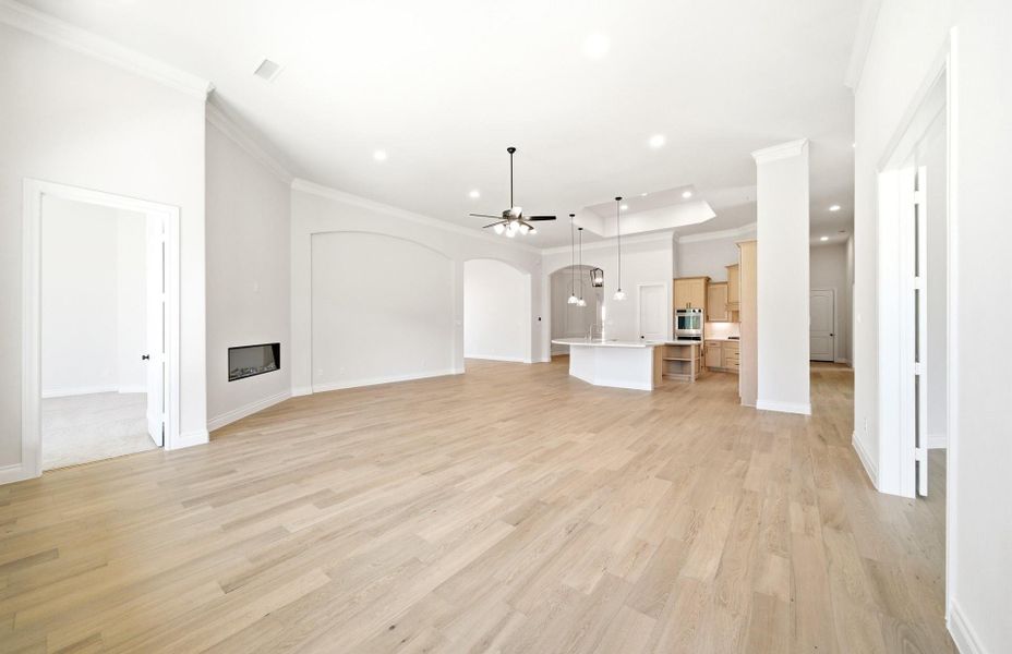 Spacious, unfurnished interior of a new home in Artavia 70′, Conroe (Image 61). Spacious, unfurnished interior of a new home in Artavia 70′, Conroe (Image 61).