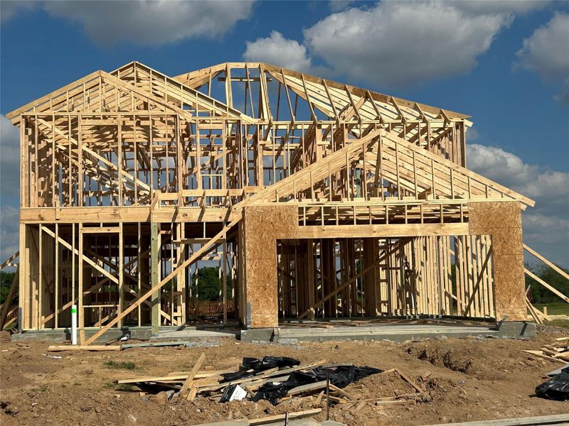 In-progress construction of a new home in Paloma at Sanford Farms, Waller, TX (Image 22).