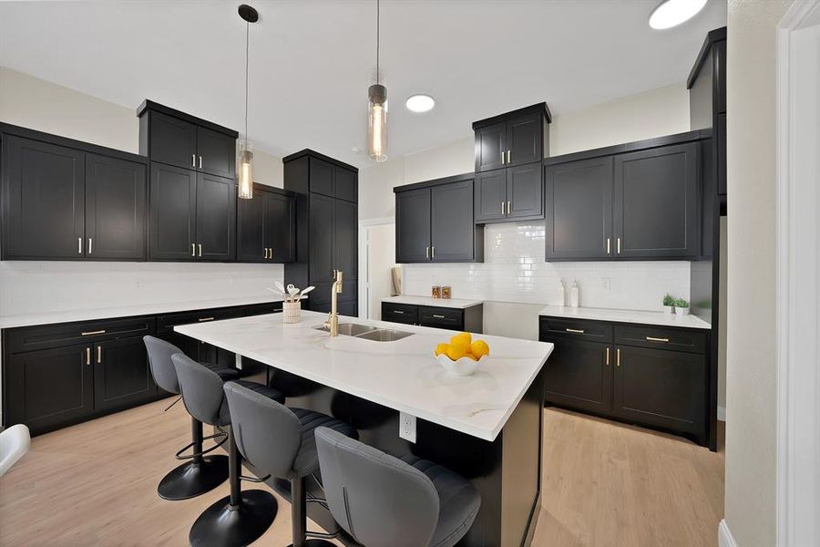 Furnished interior view inside a new home in , Fort Worth (Image 11). Furnished interior view inside a new home in , Fort Worth (Image 11).